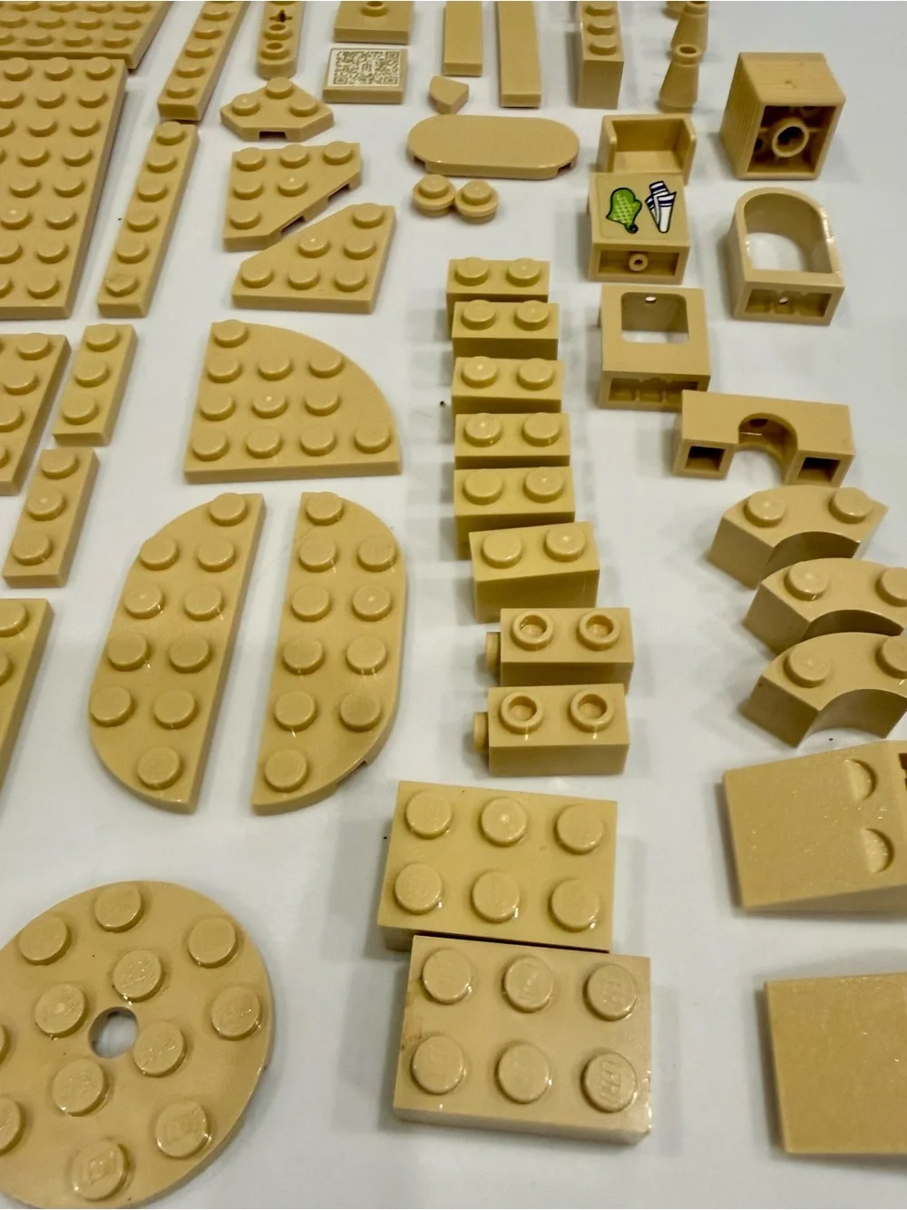 Lego tan blocks